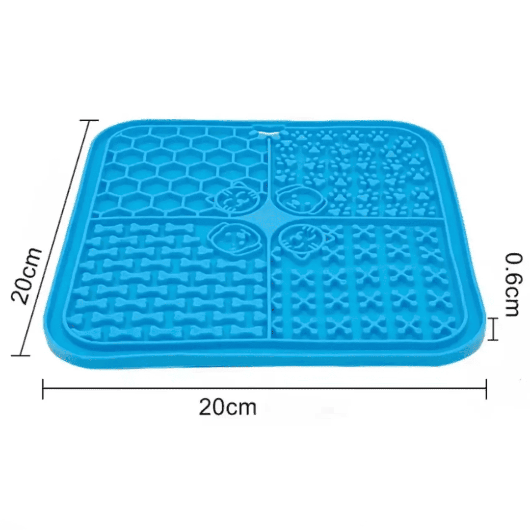 Tapete Lento Interativo com Ventosa para Pets