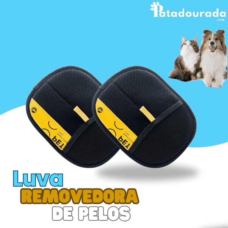 Luva Removedora de Pelos - Sua roupa limpa, sempre
