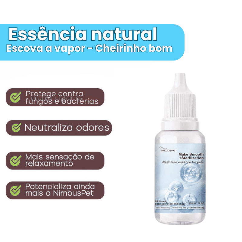 Essência Escova 3 em 1 - Cheirinho bom