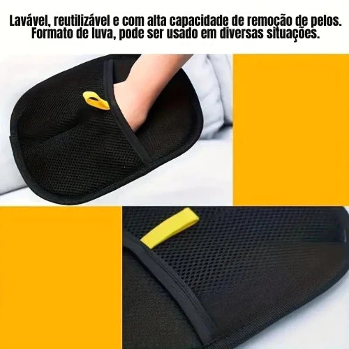 Luva Removedora de Pelos - Sua roupa limpa, sempre