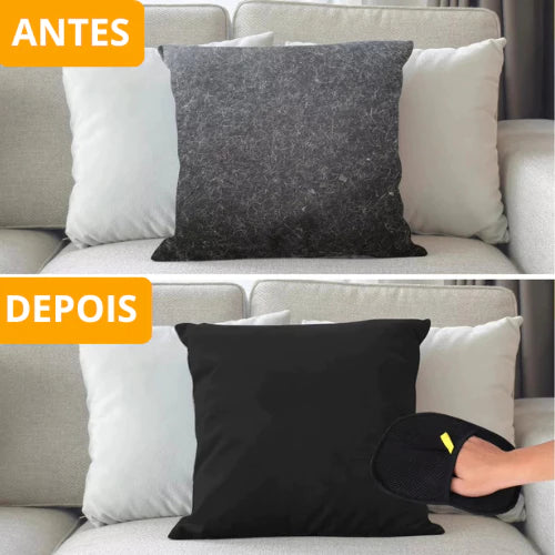 Luva Removedora de Pelos - Sua roupa limpa, sempre