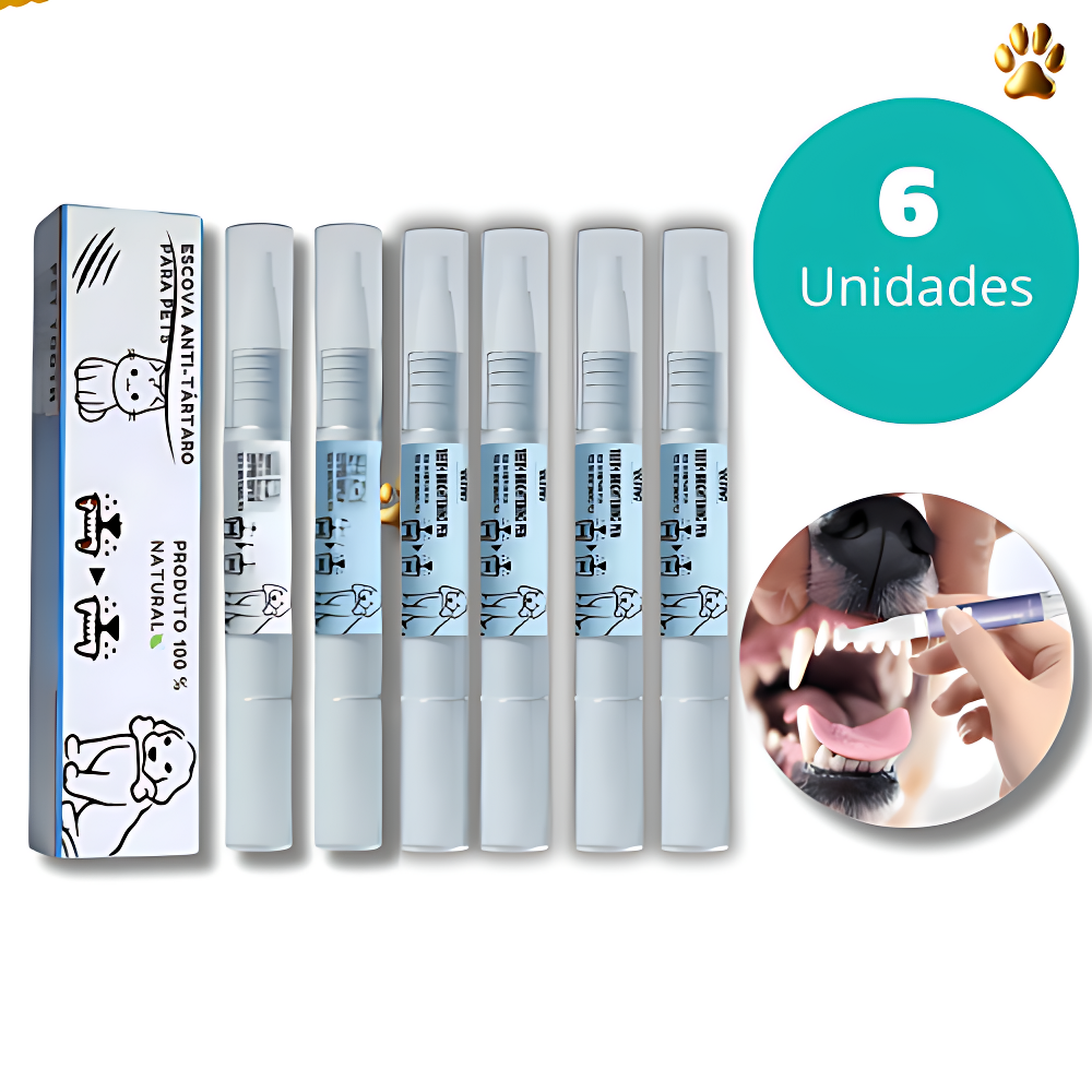 CANETA ANTI TÁRTARO PARA PET!