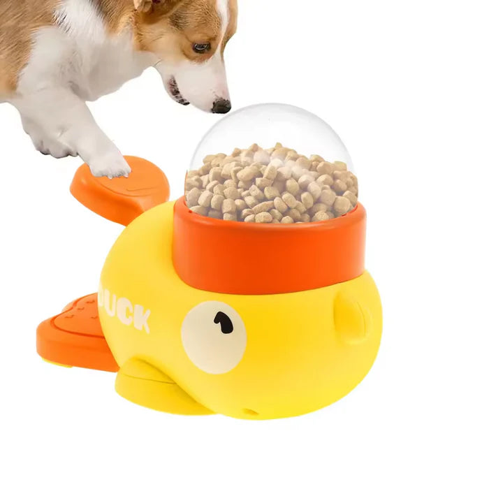 Alimentador Duck Patinho Interativo para Cães