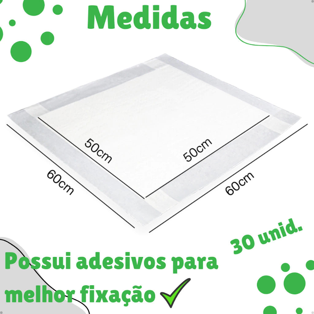 AbsorvePet Tapete Higiênico – 60 unidades