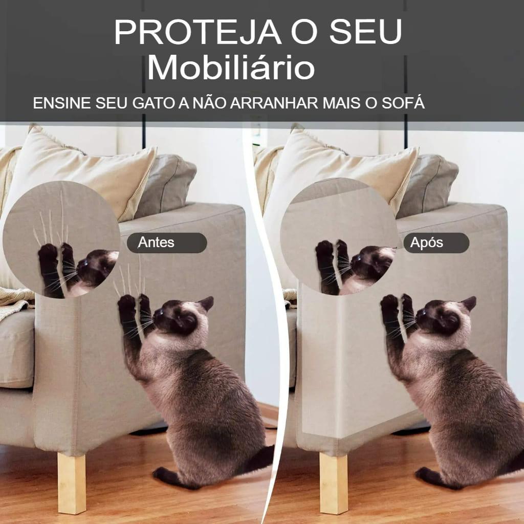 PROTETOR PARA SOFÁ ARRANHADURA FELINA- 2 PEÇAS