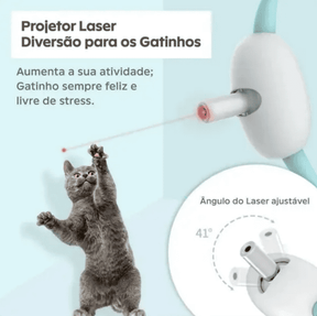 Brinquedo Interativo para Gatos Caça ao Laser