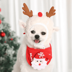 Babador &/ou Gorro Fofo de Natal