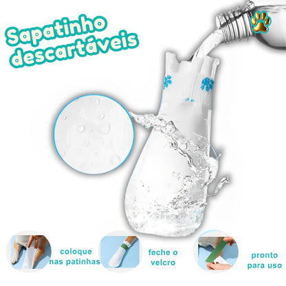 Sapatinho Descartável À Prova d'água - 20 peças