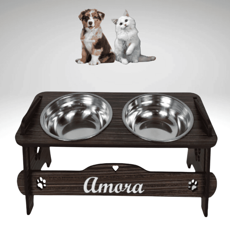 Comedouro Personalizado + 2 Tampas