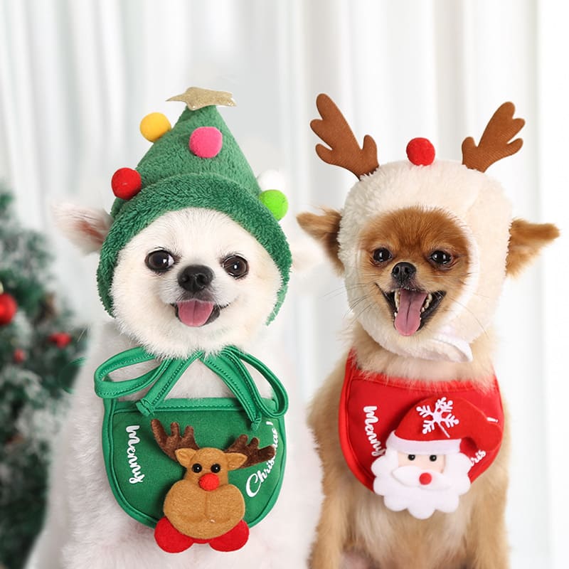 Babador &/ou Gorro Fofo de Natal