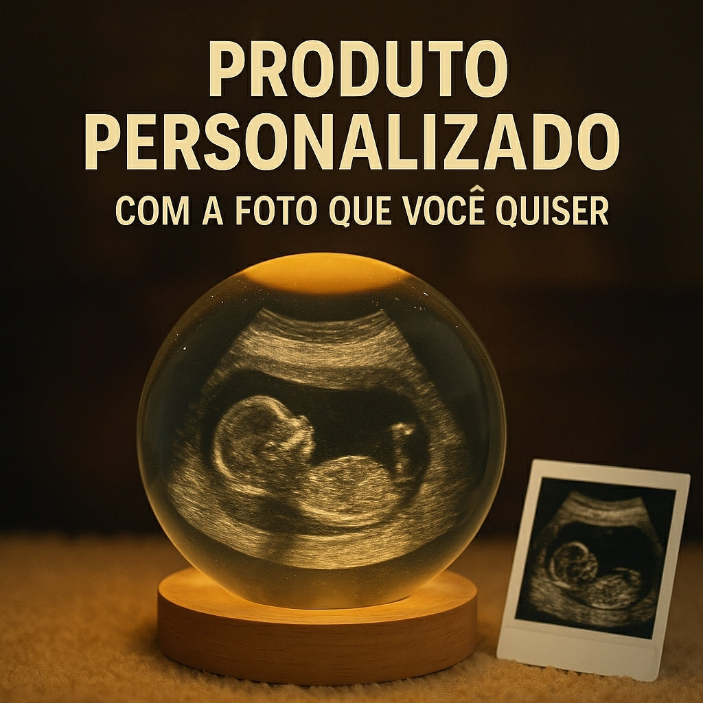 Luminária Personalizada 3D