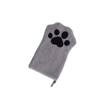 Luva de Microfibra para Banhos em Cães