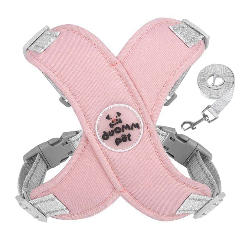 Kit Coleira Peitoral e Guia de Passeio - Petbudy