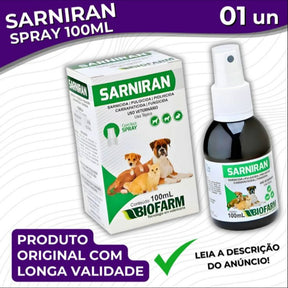 Sarna Pet 100ml + eBOOK de brinde