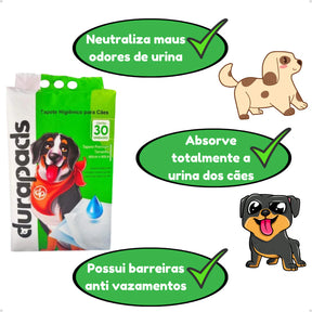 AbsorvePet Tapete Higiênico  – 60 unidades